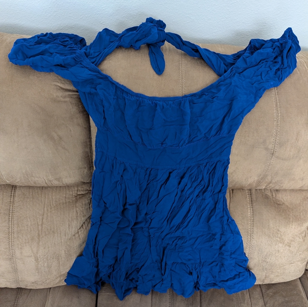 Blue Women's Top/Dress